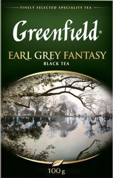 Чай черный Greenfield Earl Grey Fantasy, 100г*14