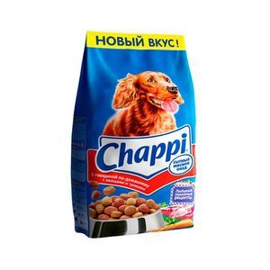 Сухой корм для собак Chappi Сытный мясной обед. С говядиной по-домашнему, 2,5кг