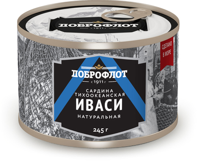 Сардина ИВАСИ Доброфлот нат. №6 с/к 24*245г (ТУ)