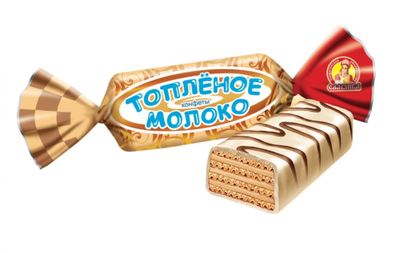 Конфеты Славянка Топлёное молоко 1000г (6)