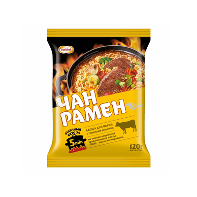 Лапша Чан Рамён Доширак с традиционными приправами, м/у, 120г