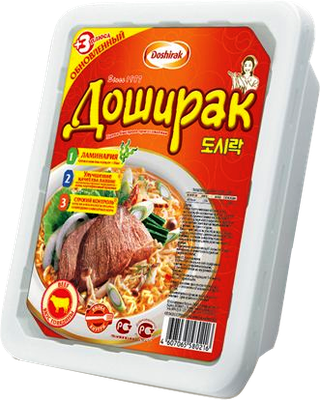 Доширак б/п Лапша Говядина 90гр.*24