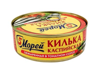 Килька каспийская нер.обжар. в т/с ГОСТ 240 5М (№3 ключ) 1/24