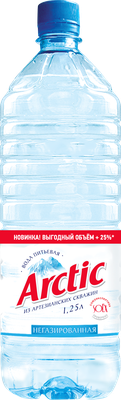 Вода питьевая АРКТИК (ARCTIC) негазированная 1,25 л