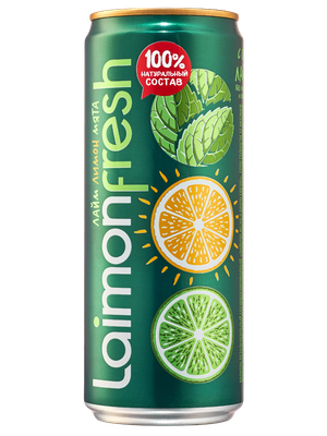 Напиток газированный безалкогольный Laimon Fresh, 0,33л