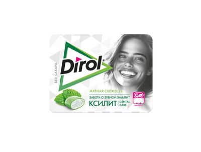 Жевательная резинка Dirol X-Fresh Мятная свежесть 16г