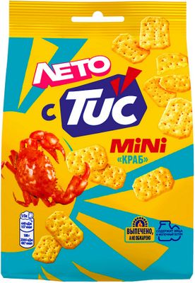 Крекер Тук мини Краб 18х110г