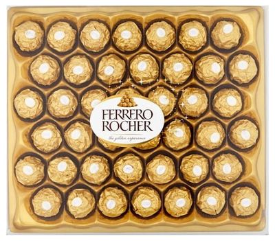 Конфеты Ferrero Rocher, молочный шоколад и лесной орех, 525г