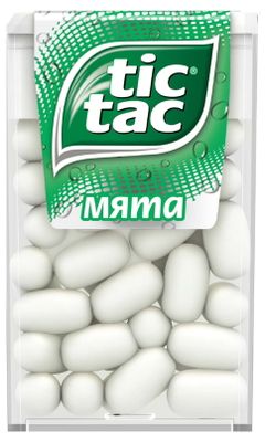 Освежающее драже конфеты Tic Tac Мята, 16 г
