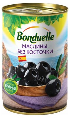 Маслины Бондюэль без косточки 314мл