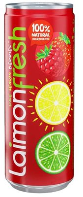 Газированный напиток Laimon Fresh Berries 0,33 л