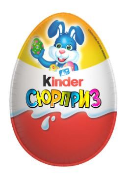 Яйцо Kinder молочный шоколад с игрушкой Т1х36 Весна
