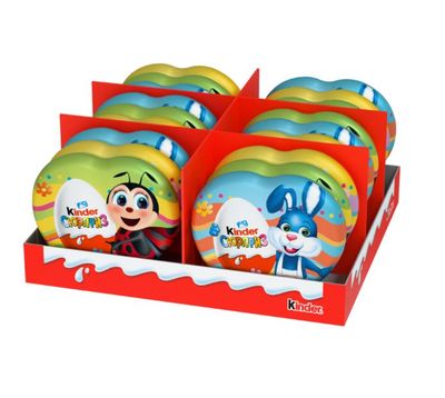 Шоколад Киндер Фигурный молочный 53гх18