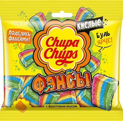 ТОП 100 Мармелад Чупа Чупс Кислые Фансы 20х150г