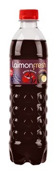 Напиток Laimon Fresh, среднегазированный, со вкусом дикая вишня-ежевика-макадамия , 500мл