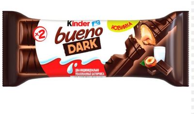 Вафли КиндерБуено в темном шок. Т2х30, 43 г.