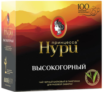 Чай Принцесса Нури черный высокогорный 18*(100п*2г)