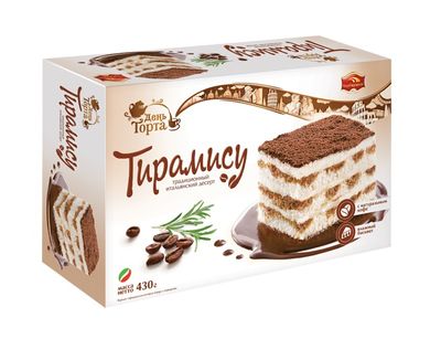 День торта Торт Тирамису 430г/6