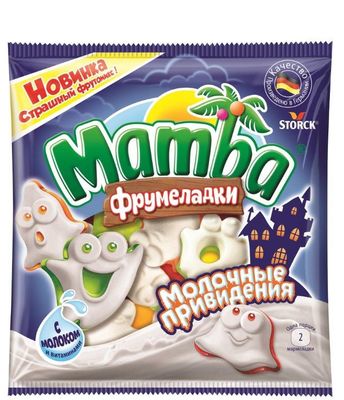 Жевательный мармелад Mamba Фрумеладки Молочные привидения 15х90 г