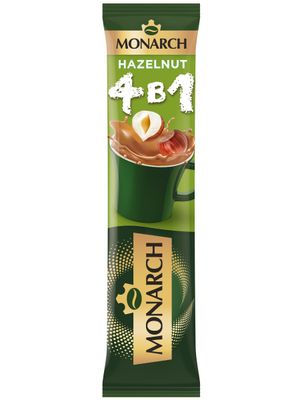 Напиток коф. МОНАРХ ОРЕХ 4в1 натур.раств.сублимир 24шт*10бл*13,5г