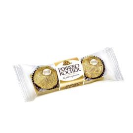 Конфеты Ferrero Rocher, молочный шоколад и лесной орех, 37,5г