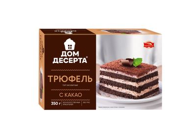 Торт Черемушки Дом Десерта трюфель 350 г.