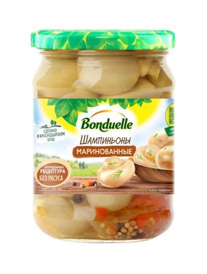 Шампиньоны Бондюэль маринованные 500мл