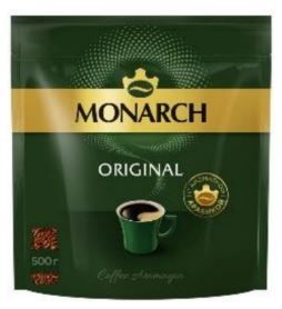 Кофе МОНАРХ ОРИДЖИНАЛ натур.раств.сублимир м/у 6*500г