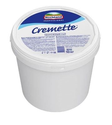 Сыр творожный Hochland Cremette, ведро, 10кг