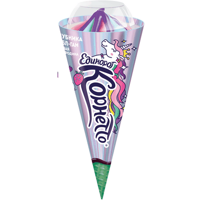 Мороженое  Рожок КОРНЕТТО ЭНИГМА ЕДИНОРОГ, 73г