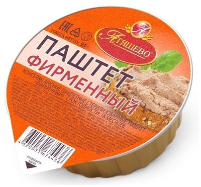 Паштет "Деликатесный" в банке 0,095 кг