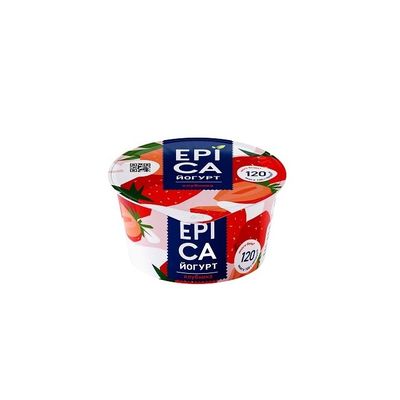 Йогурт EPICA 4,8% Клубника, 130г