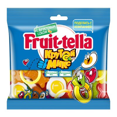 Мармелад жевательный Fruittella Крутой Микс, 150г