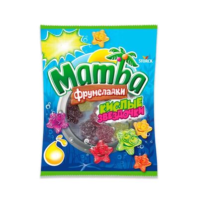 Мармелад жевательный Mamba Фрумеладки Кислые Звездочки, 70г