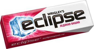 Жевательная резинка Eclipse Ледяная вишня без сахара, 13,6 г Жевательная резинка Eclipse Ледяная вишня без сахара, 13,6 г
