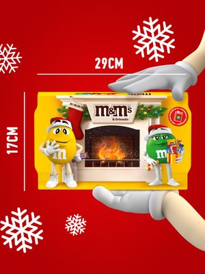 Сладкий подарок M&M's & Friends на Новый Год, набор конфет M&M's, Snickers, Twix, Bounty, Milky Way, Skittles с сюрпризом внутри 293г Сладкий подарок M&M's & Friends на Новый Год, набор конфет M&M's, Snickers, Twix, Bounty, Milky Way, Skittles с сюрпризом внутри 293г