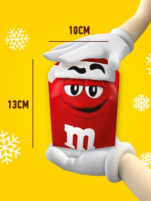 Сладкий подарок M&M's & Friends Елочная игрушка на Новый Год, набор конфет M&M's, Skittles 60г