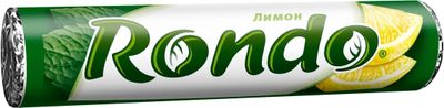 Освежающие конфеты Rondo Лимон, 30 г Освежающие конфеты Rondo Лимон, 30 г