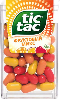 Драже Tic Tac Фруктовый микс, 16г
