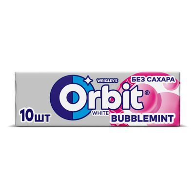 Жевательная резинка Orbit  White Bubblemint 13,6г
