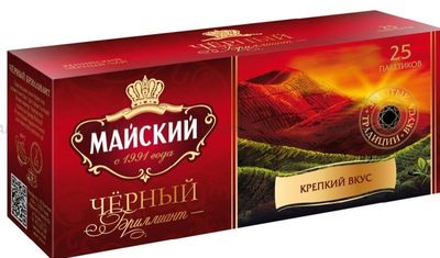 Чай черный МАЙСКИЙ Отборный (2г*25п)*18