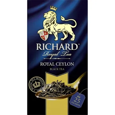Richard Royal Ceylon Чай черный (25пак*2г) *12