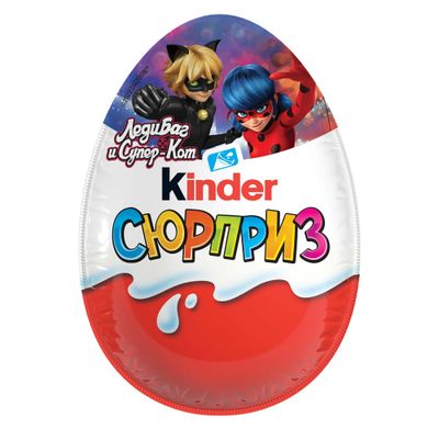Шоколадное яйцо Kinder Сюрприз, с игрушкой внутри, коллекция Девочки, 20г Шоколадное яйцо Kinder Сюрприз, с игрушкой внутри, коллекция Девочки, 20г