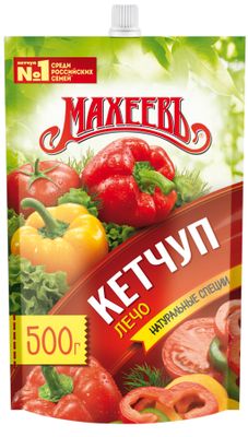 Кетчуп Махеев Лечо Д/П 500г