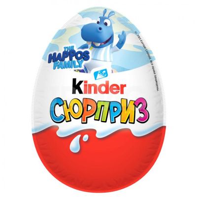 Шоколадное яйцо Kinder Сюрприз, с игрушкой внутри, коллекция Девочки, 20г Шоколадное яйцо Kinder Сюрприз, с игрушкой внутри, коллекция Девочки, 20г