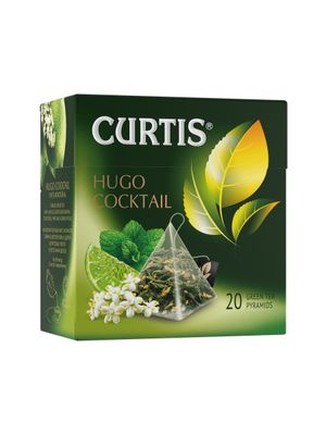 Curtis Hugo Cocktail Чай зеленый ароматизированный (20пир*1,8г) *12