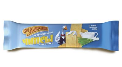 Чипсы От Мартина Сметана и Лук 100г