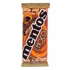 Конфеты ирис Mentos Шоколад, пакет, 114г 1/25