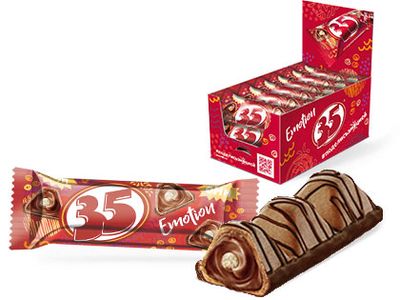 Конфеты Essen Махеев 35 со скусом шоколада шоу-бокс 25*20г