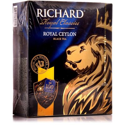 Richard Royal Ceylon Чай черный (100пак*2г) *6